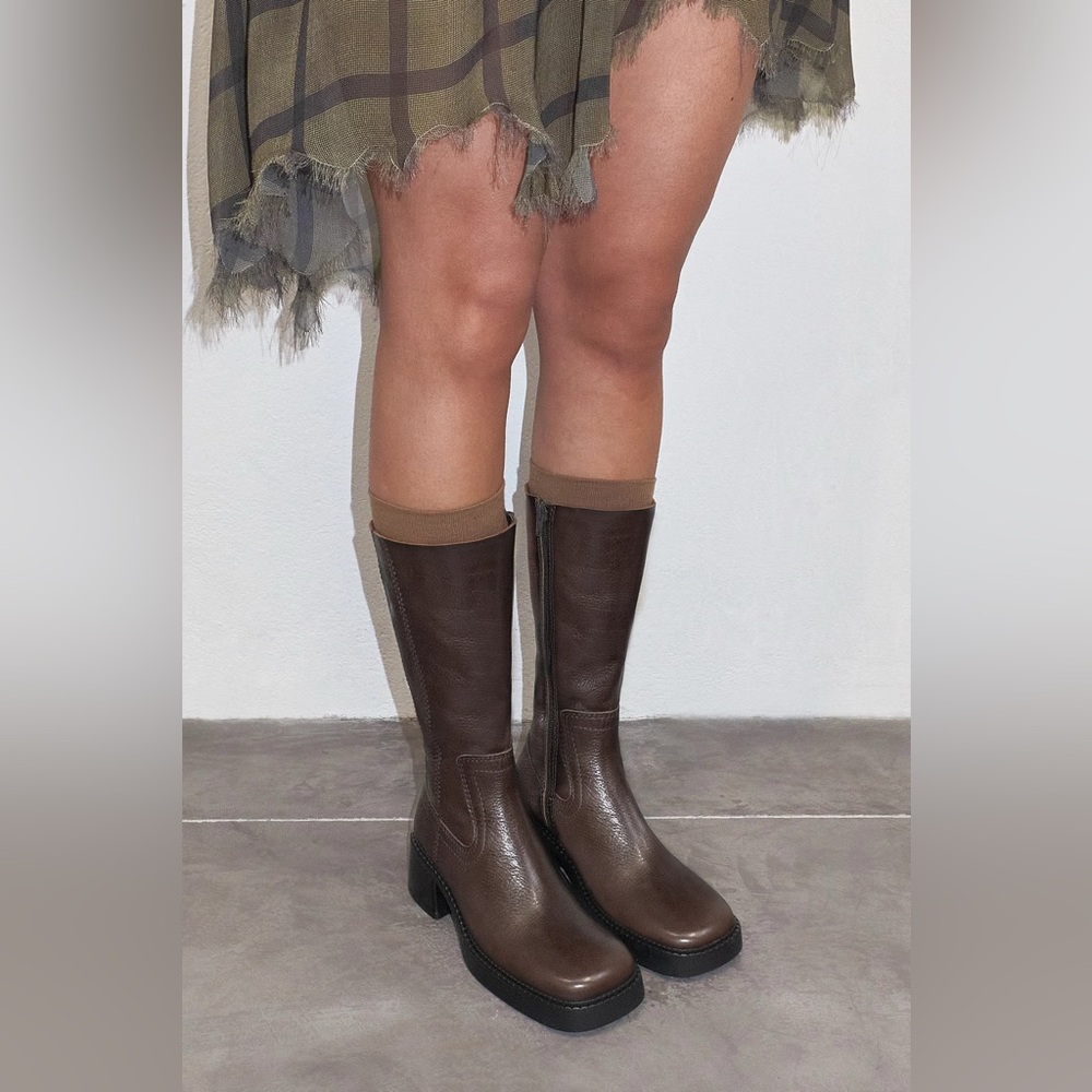 Miista MARLIES BOOTS
Brown Natural Leather